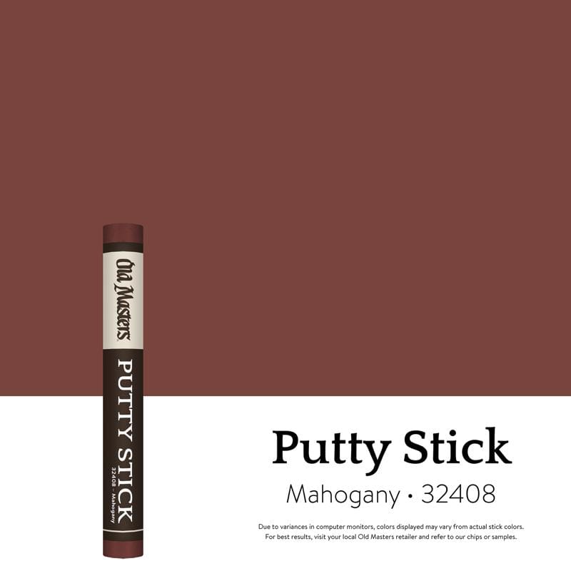 Old Masters 32408 Mahogany Putty Stick 0.5 oz