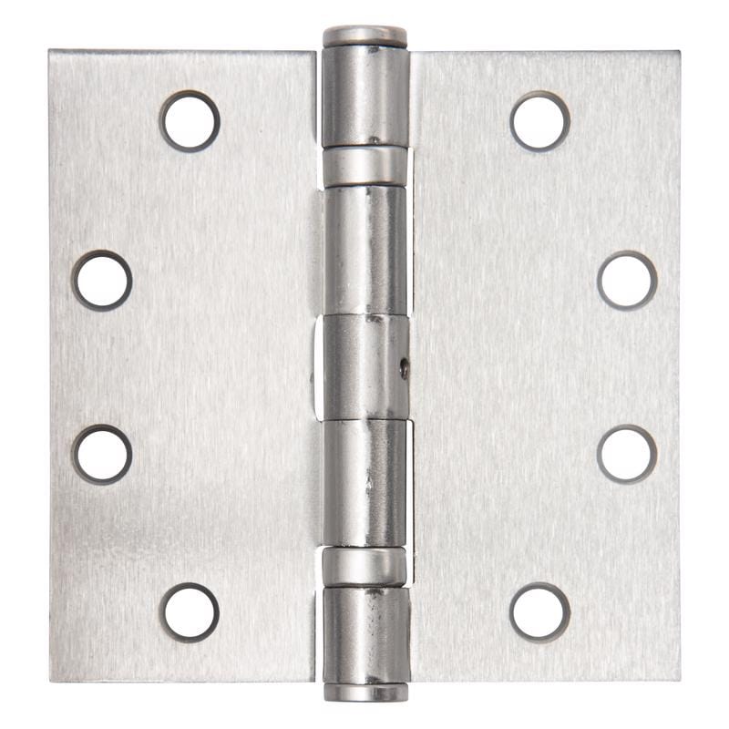 Brinks BC41011 Commercial 4.5 in. L Satin Chrome Door Hinge 1 pk