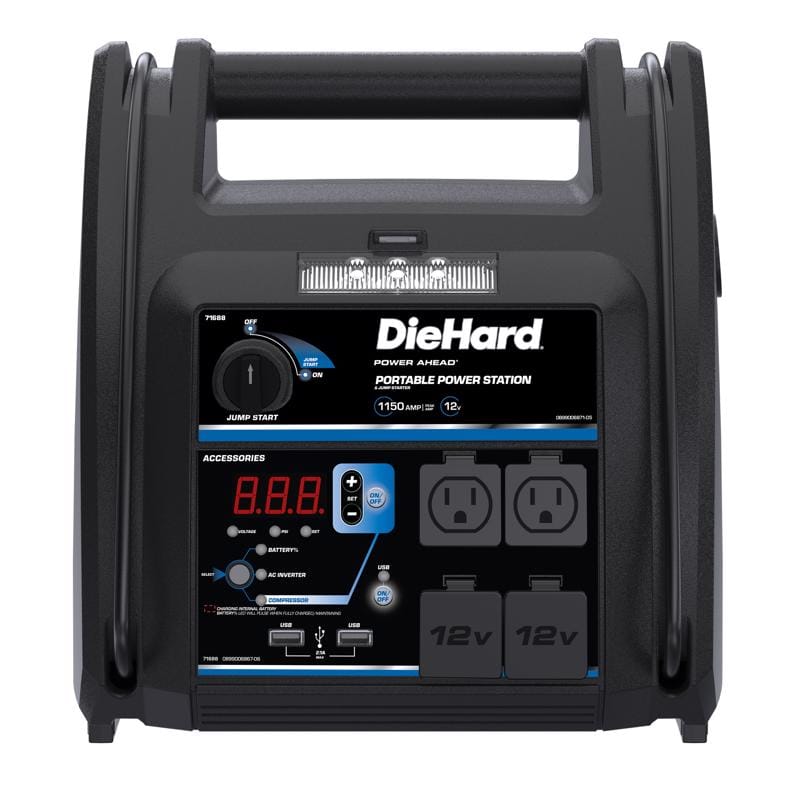 Diehard 71688 Automatic 12 V 1150 amps Battery Jump Starter