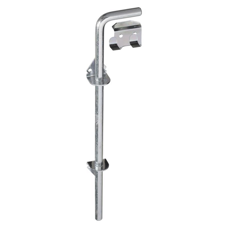 National Hardware N151-951 19.9 in. L Zinc-Plated Silver Steel Cane Bolt 1 pk