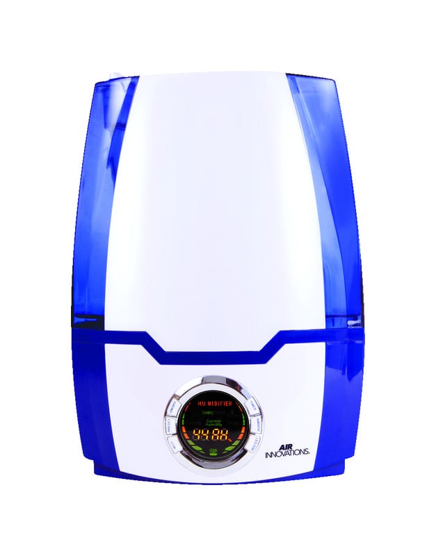 Air Innovations HUMID40-BLUE Great Innovations 1.37 gal 400 sq ft Digital Ultrasonic Cool Mist Humidifier