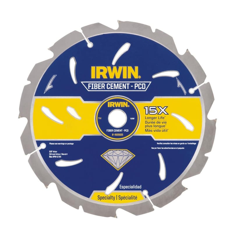Irwin 4935473 Marathon 7-1/4 in. D X 5/8 in. Steel Circular Saw Blade 4 teeth 1 pk