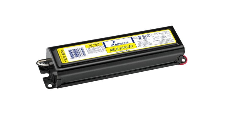 Philips 108662 Advance AmbiStar 40 W 120 V 2 lights Fluorescent Ballast For T12
