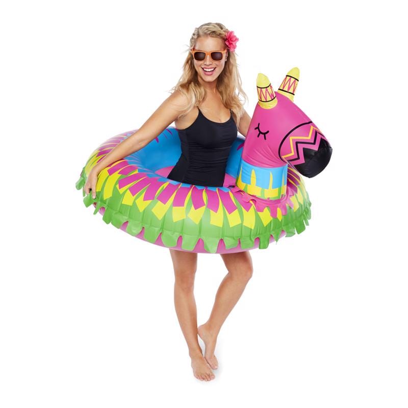 Bigmouth BMPF-0033 Multicolored PVC/Vinyl Inflatable Donkey Pinata Pool Float