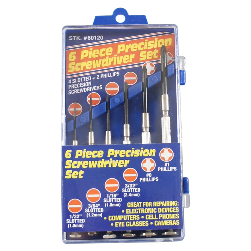 Best Way Tools B60120 Precision Driver Set 6 pc
