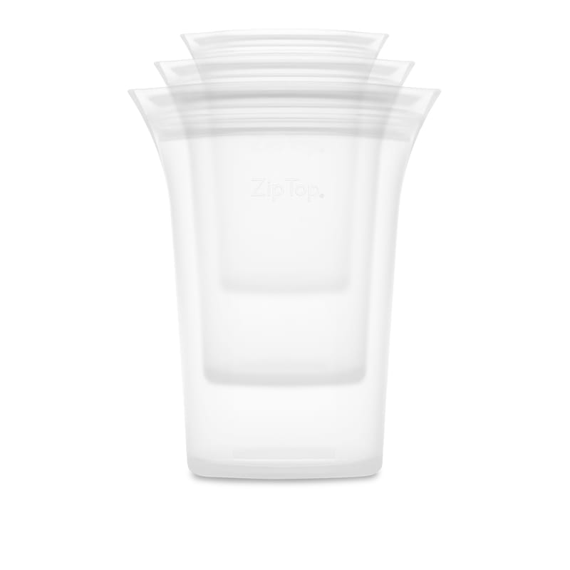 Zip Top Z-CUP3A-01 Frost Food Storage Container Set 3 pk