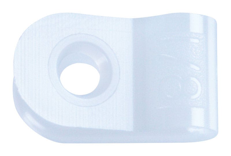 Jandorf 61467 1/8 in. D Nylon Cable Clamp 5 pk