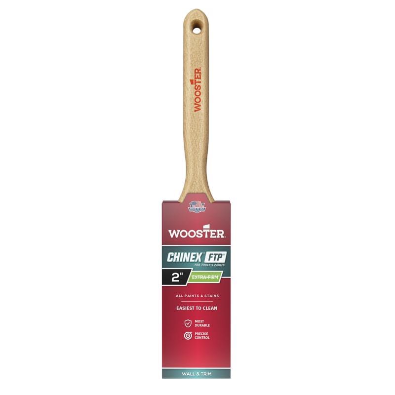 Wooster 4412-2 Chinex FTP 2 in. Extra Firm Flat Paint Brush