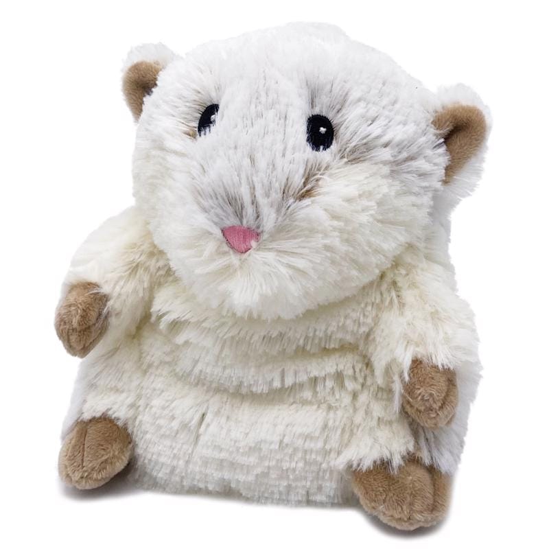 Warmies CPJ-HAM-1 Junior Hamster Stuffed Animals White 1 pc