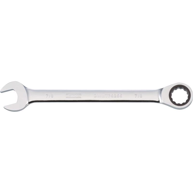 Dewalt DWMT75255OSP 7/8 in. X 7/8 in. SAE Ratcheting Combination Wrench 1 pc