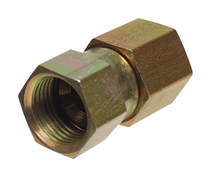 Apache 39006200 Steel 5/8 in. D X 1/2 in. D Hydraulic Adapter 1 pk