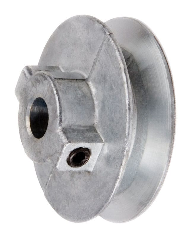 Chicago Die Cast 150A5 1-1/2 in. D X 1/2 in. D Zinc Single V-Grooved Pulley