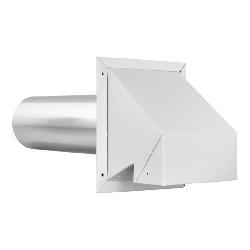 Imperial VT0503-A 6 in. D White Galvanized Steel Wall Exhaust Hood