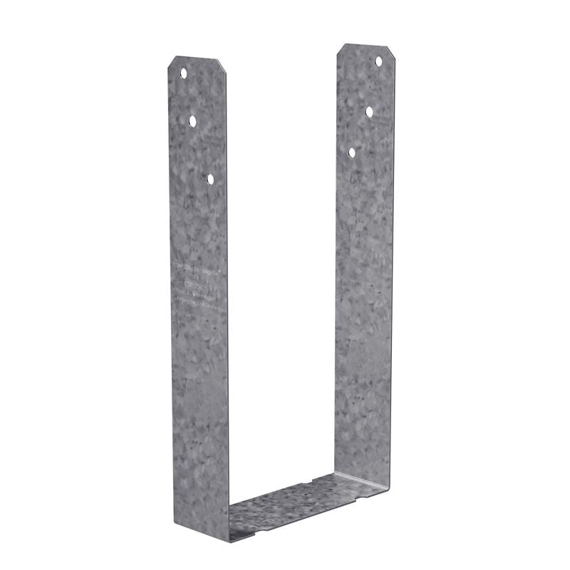 Simpson Strong-Tie SP4 3.6 in. H X 1.3 in. W X 7.2 in. L Galvanized Steel Stud Plate