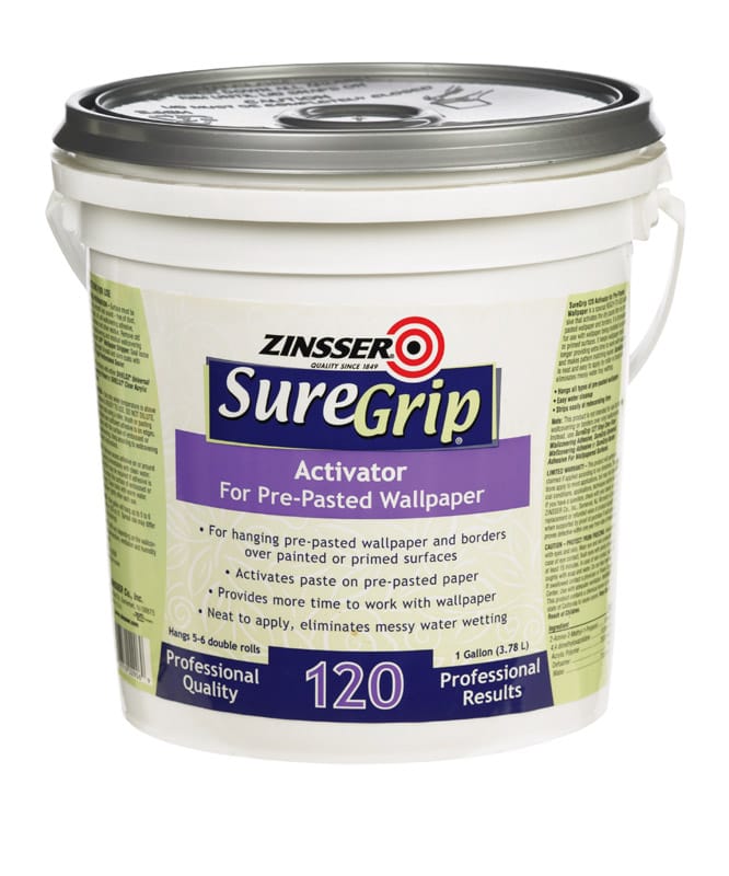 Zinsser 2906 SureGrip 120 High Strength Clear Activator 1 gal
