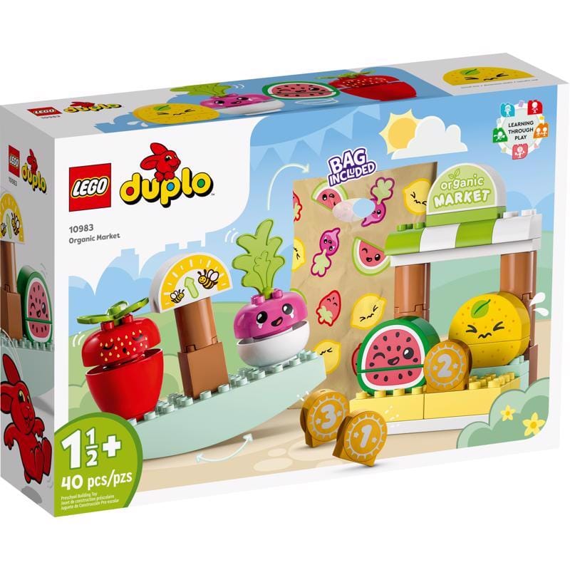 Lego 10983 Duplo Organic Market Multicolored 40 pc