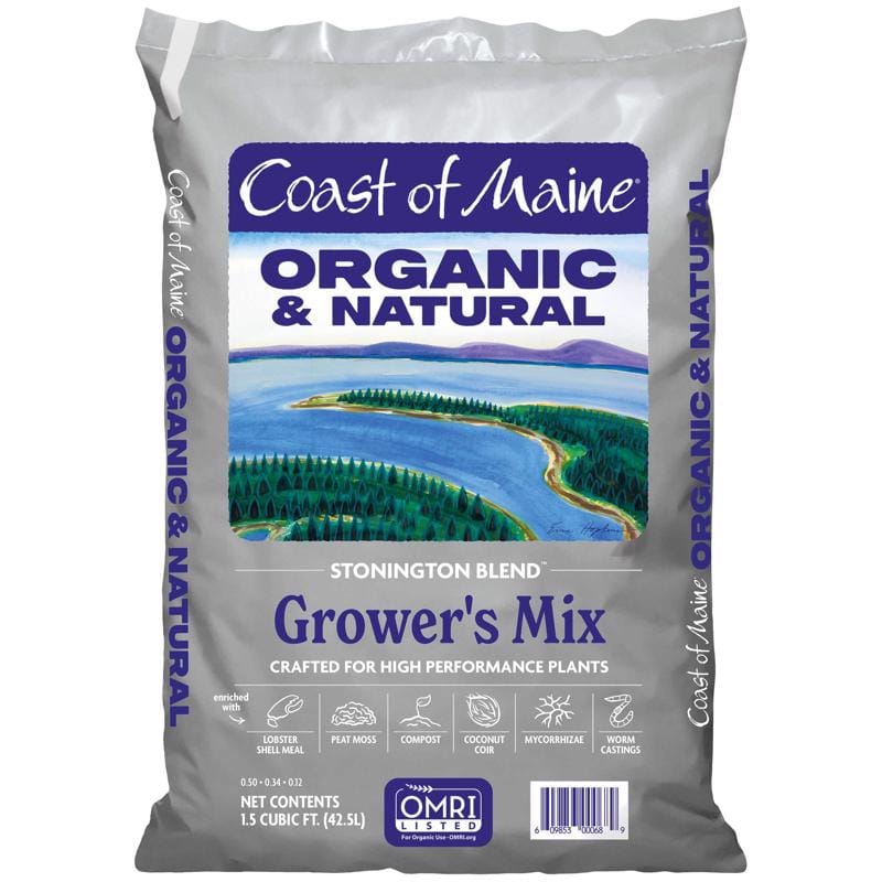 Coast of Maine ST1500 Stonington Blend Organic All Purpose Growing Mix 1.5 cu ft