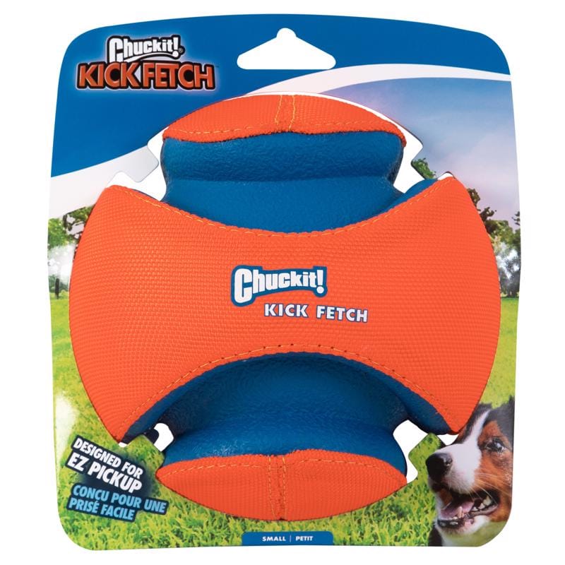Chuckit! 251101 For Dog Blue/Orange Rubber Kick Fetch Ball Dog Toy Small 1 pk