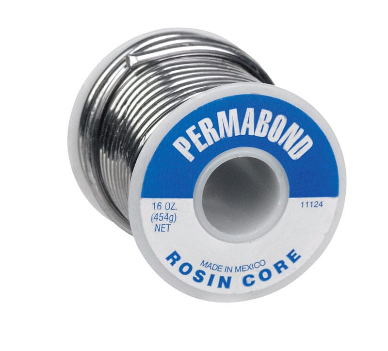 Alpha Metals 11124 16 oz Rosin Core Solder Wire 0.125 in. D Tin/Lead 1 pc