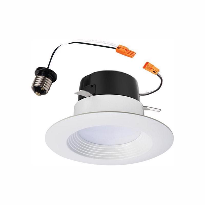 Halo LT460WH6930R Matte White 4 in. W Plastic LED Retrofit Recessed Lighting 8 W
