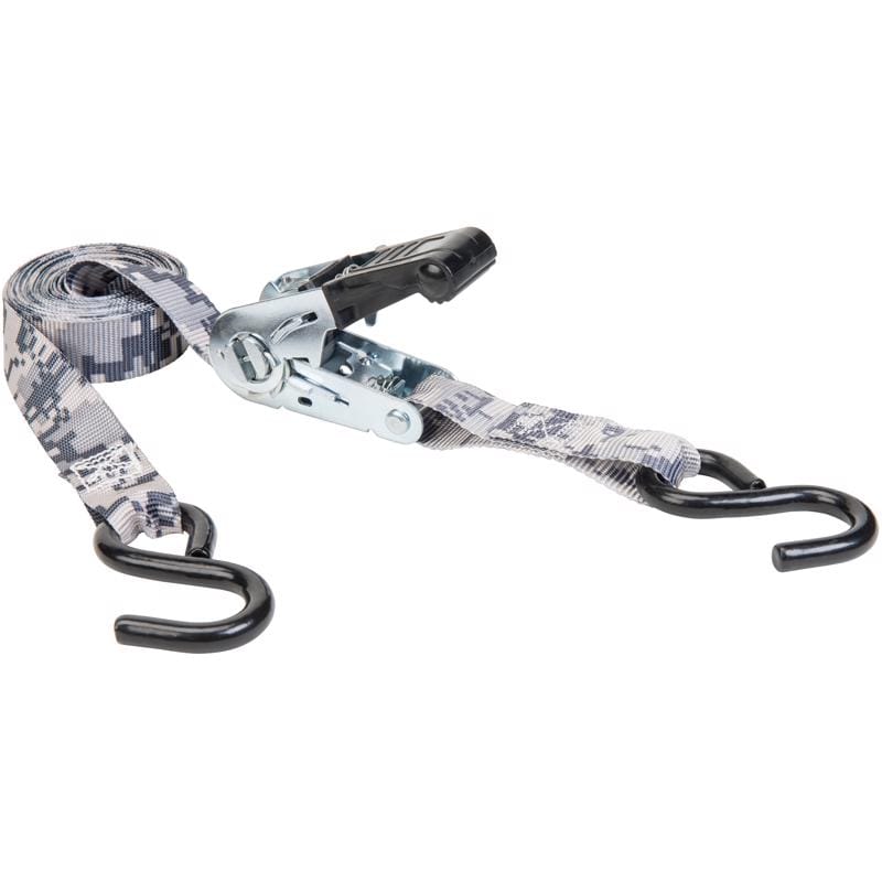 Keeper 43509 1 in. W X 12 ft. L Multicolored Tie Down Strap 500 lb 4 pk