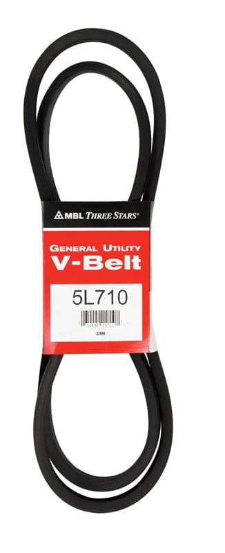 Mitsuboshi 5L710A FHP General Utility V-Belt 0.63 in. W X 71 in. L For Fractional Horsepower Motors