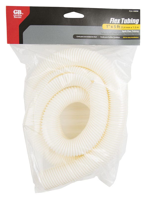 Gardner Bender FLX-1005W 60 in. L White Polyethylene Flex Tube