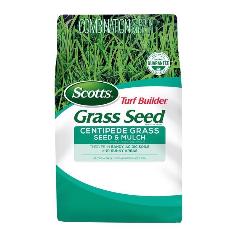 Scotts 18365B Turf Builder Centipede Grass Full Sun Grass Seed and Mulch 5 lb