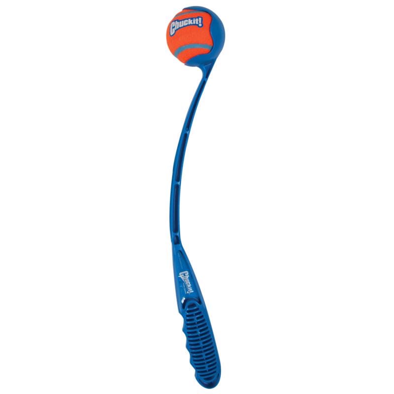 Chuckit! 06100 For Dog Multicolored Plastic Ball Launcher Junior Ball Launcher Medium 1 pk