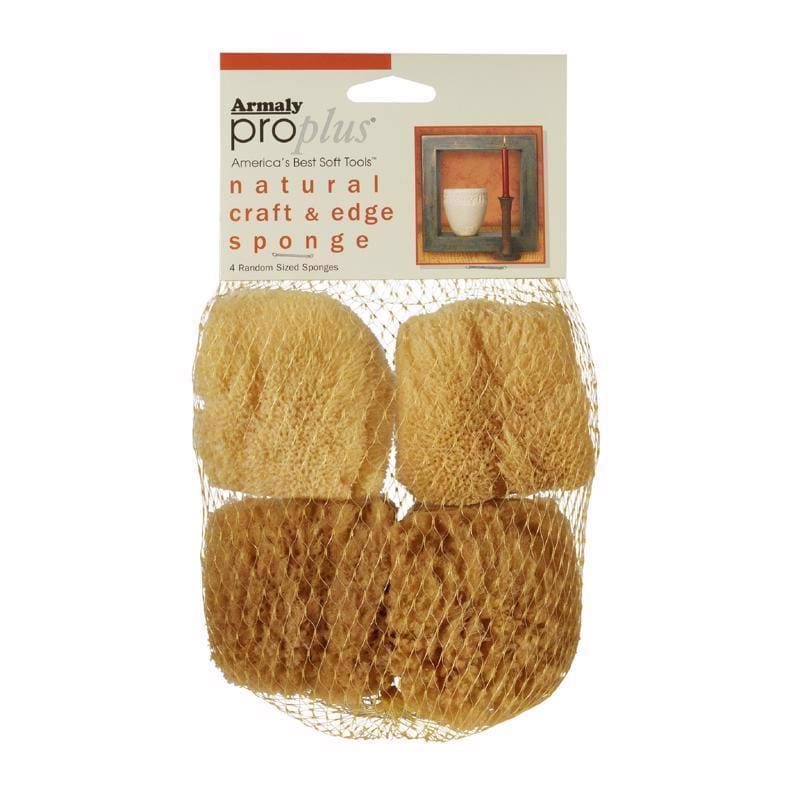 Armaly 15204 ProPlus 4.5 in. W X 4.5 in. L Beige Natural Sponge Faux/Artist Natural Sea Sponge