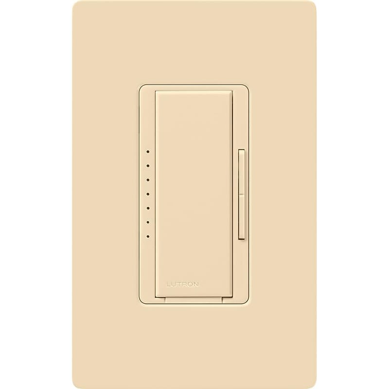 Lutron MACL-153MH-IV Maestro Ivory 150 W 3-Way Dimmer Switch 1 pk