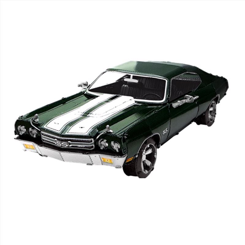 Metal Earth ME1026 1970 Chevy Chevelle 3D Steel Model Kit Green