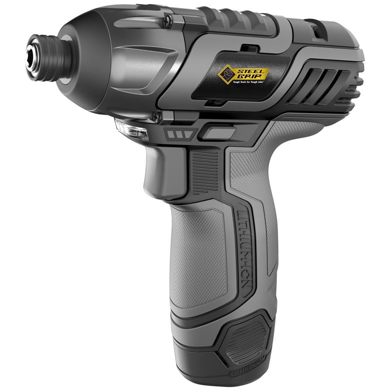 Steel Grip IW1010H 12V 1/4 in. Cordless Brushless Impact Driver Tool Only