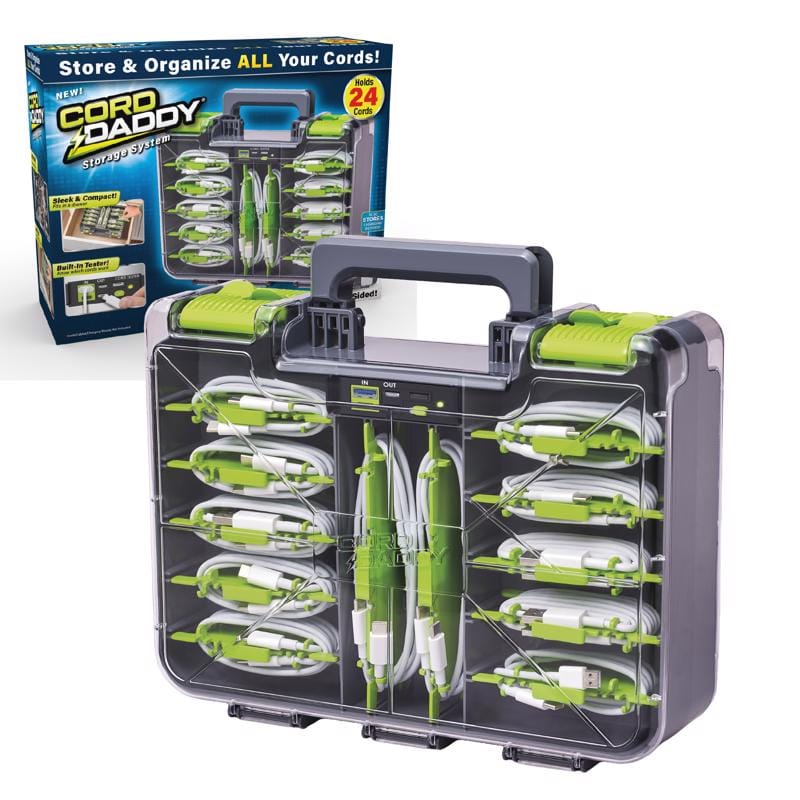 Cord Daddy CODA-MC4 Gray Plastic Cord Organizer