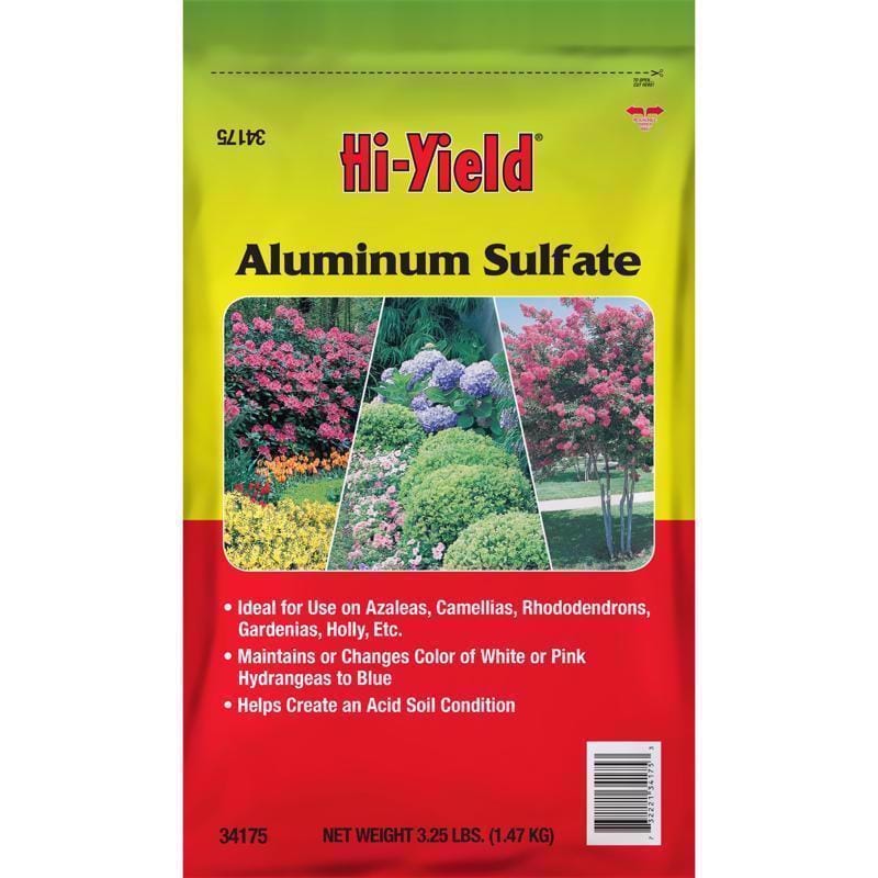 Hi-Yield 34175 Aluminum Sulfate 533 sq ft 3.25 lb