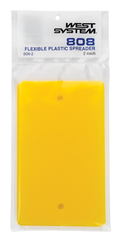 West System 808-2 3.5 in. W X 6 in. L Yellow Plastic Smoother/Spreader