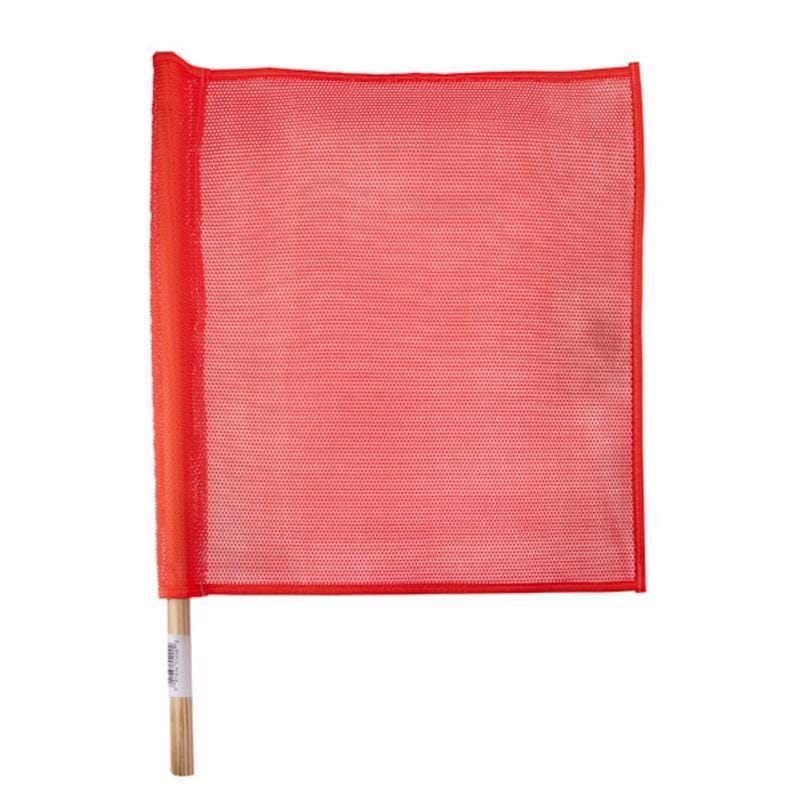 C.H. Hanson 55200 24 in. Fluorescent Orange Safety Flags Polyvinyl 1 pk