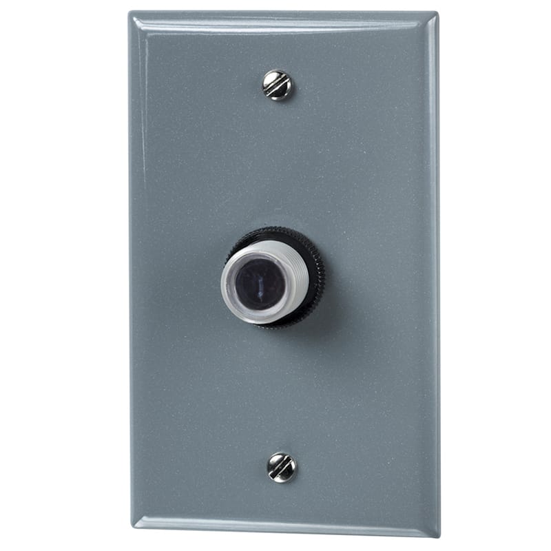Intermatic EK4336SD89 NightFox Gray Photoelectric In-Wall Photo Control 1 pk