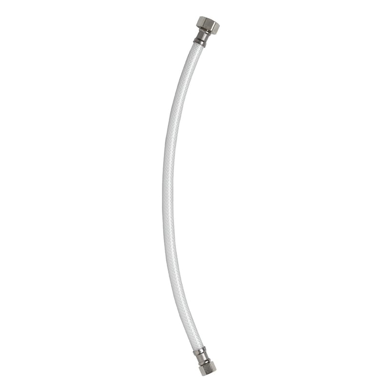 Homewerks 7228-20-38-2-B2 3/8 in. Compression X 1/2 in. D FIP 20 in. PVC Supply Line