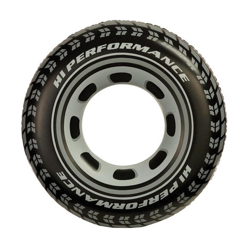 Intex 59252EP Black Vinyl Inflatable Giant Tire Floating Tube