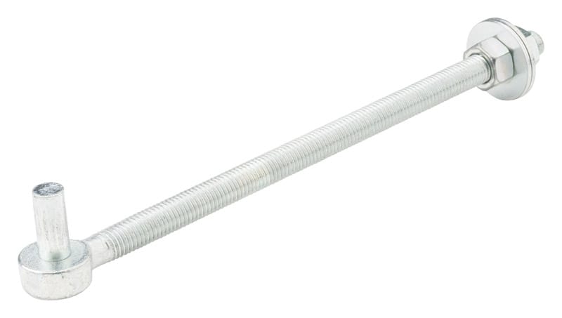 National Hardware N130-583 12 in. L Zinc-Plated Silver Steel Bolt Hook 1 pk