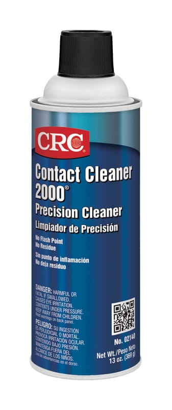 CRC 02140 Contact Cleaner 2000 Chlorinated Electrical Parts Cleaner 13 oz