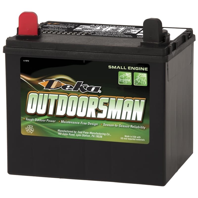 Deka 8U1L Outdoorsman 230 CCA 12 V Small Engine Battery