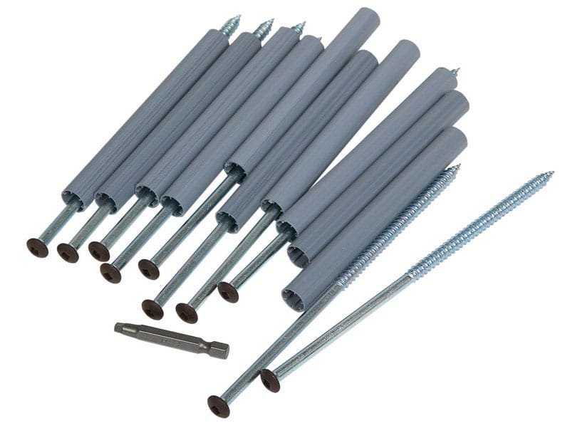 Amerimax 3304719PKHP 7 in. L Hex/Slotted Hex Head Gutter Screw w/Ferrule 10 pk