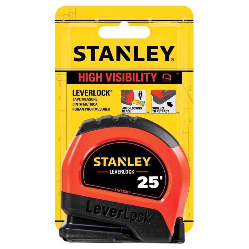 Stanley STHT30825 Leverlock Tape Measr 25'