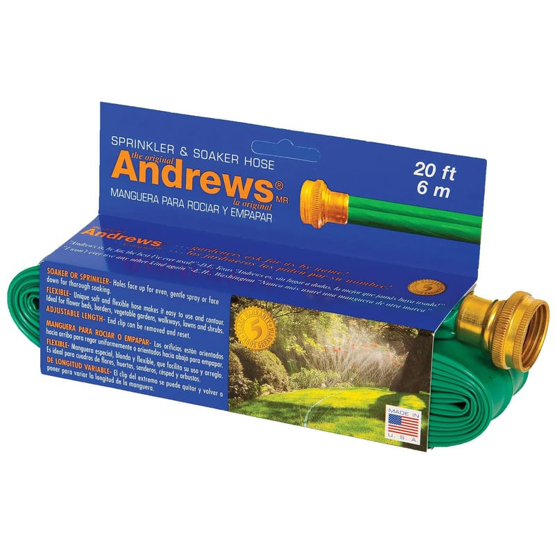 Andrews 70-12350 20 ft. L Medium Duty Sprinkler/Soaker Hose