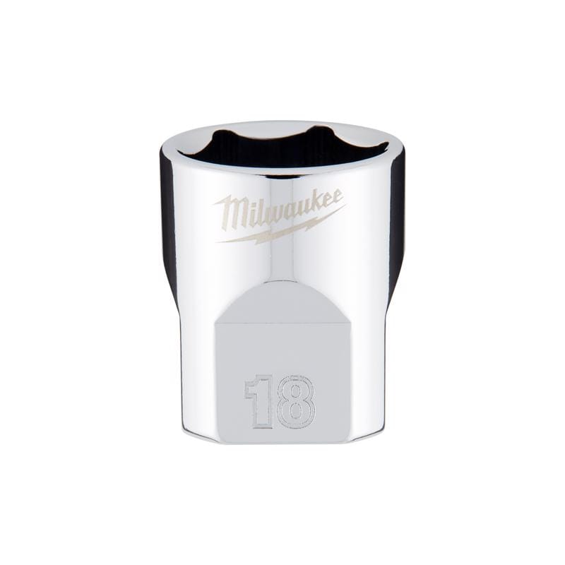 Milwaukee 45-34-9088 3/8"Drive 18MM 6 Point Socket