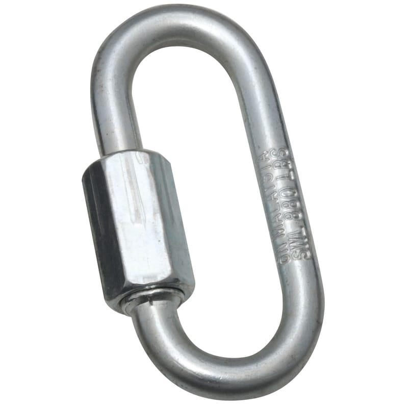 National Hardware N223-024 Zinc-Plated Steel Quick Link 880 lb. cap.
