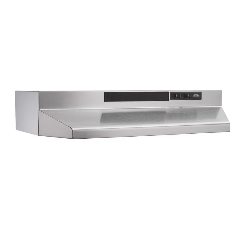 Broan-NuTone F403004 30 in. W Silver Range Hood