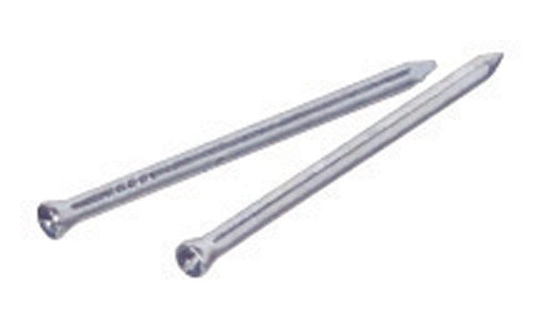 Hillman 42053 2 in. Trim Bright Steel Nail Flat Head